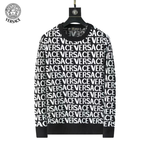 Versace Sweaters Long Sleeved For Men #1247988 $45.00 USD, Wholesale Replica Versace Sweaters