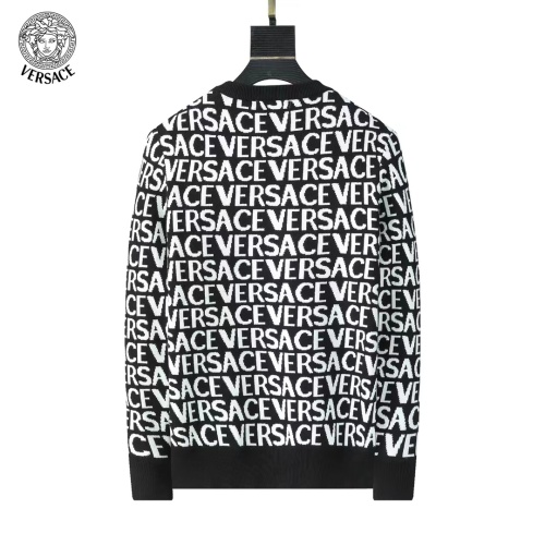 Replica Versace Sweaters Long Sleeved For Men #1247988 $45.00 USD for Wholesale