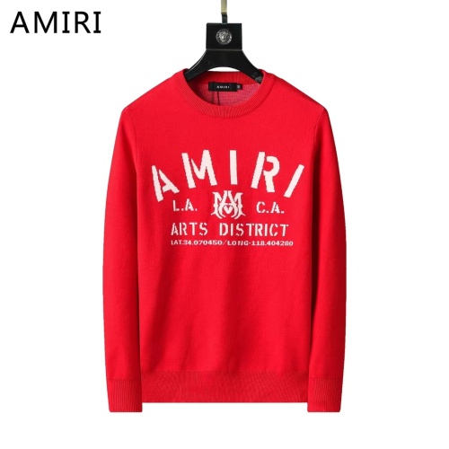 Amiri Sweaters Long Sleeved For Men #1247991 $45.00 USD, Wholesale Replica Amiri Sweaters