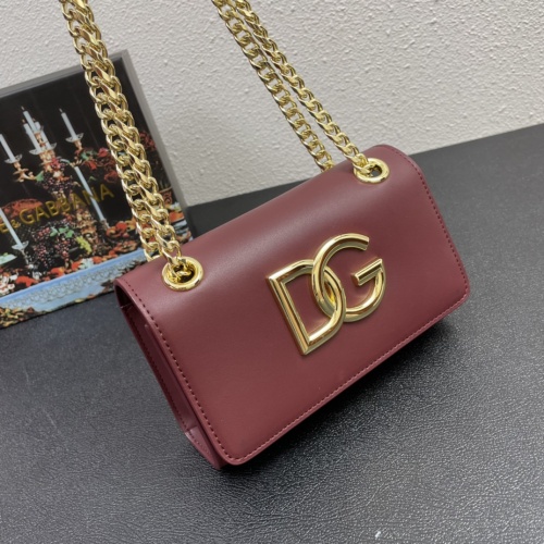 Replica Dolce & Gabbana D&G AAA Quality Messenger Bags For Women #1248229 $130.00 USD for Wholesale