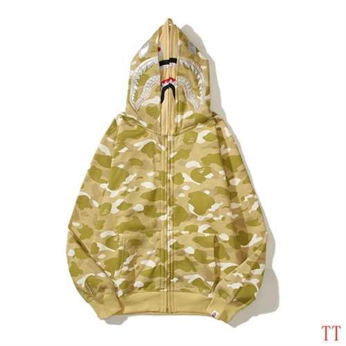 Bape Hoodies Long Sleeved For Men #1248239 $60.00 USD, Wholesale Replica Bape Hoodies