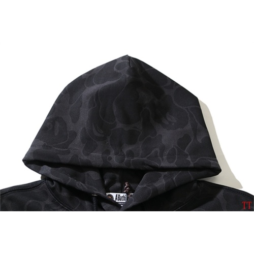 Replica Bape Hoodies Long Sleeved For Men #1248245 $48.00 USD for Wholesale