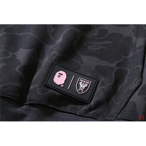 Replica Bape Hoodies Long Sleeved For Men #1248245 $48.00 USD for Wholesale