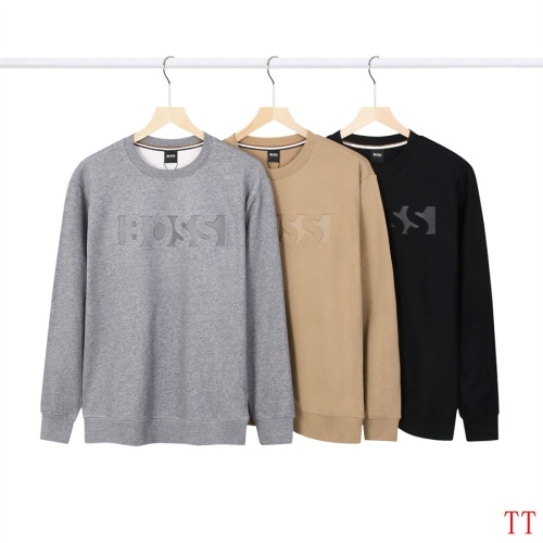 Replica Boss Hoodies Long Sleeved For Men #1248256 $45.00 USD for Wholesale