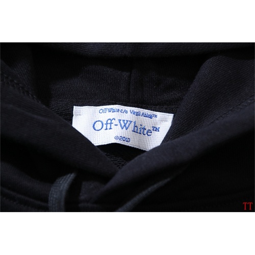 Replica Off-White Hoodies Long Sleeved For Unisex #1248281 $52.00 USD for Wholesale