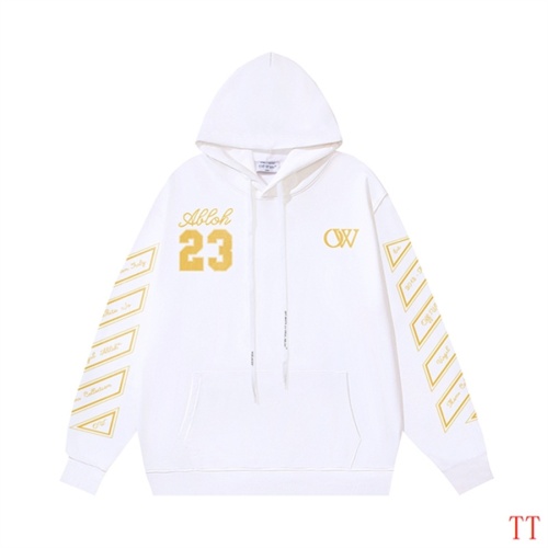 Off-White Hoodies Long Sleeved For Unisex #1248284 $52.00 USD, Wholesale Replica Off-White Hoodies