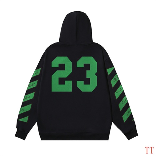 Replica Off-White Hoodies Long Sleeved For Unisex #1248292 $56.00 USD for Wholesale