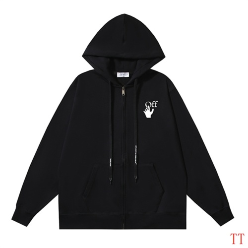 Replica Off-White Hoodies Long Sleeved For Unisex #1248297 $64.00 USD for Wholesale