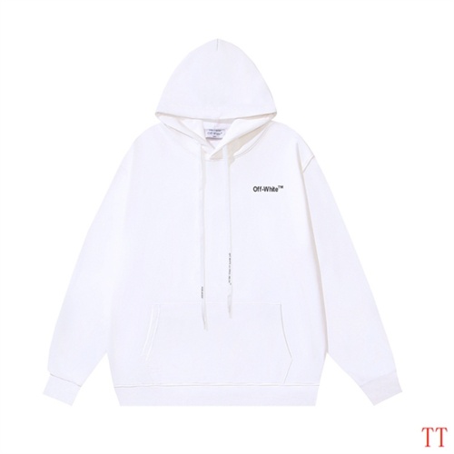 Replica Off-White Hoodies Long Sleeved For Unisex #1248298 $52.00 USD for Wholesale