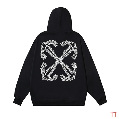 Off-White Hoodies Long Sleeved For Unisex #1248299 $52.00 USD, Wholesale Replica Off-White Hoodies