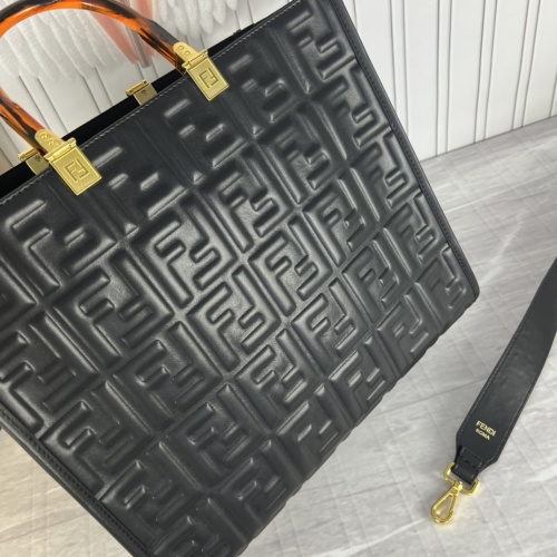 Replica Fendi AAA Quality Tote-Handbags For Women #1248300 $160.00 USD for Wholesale