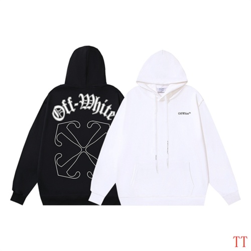 Replica Off-White Hoodies Long Sleeved For Unisex #1248301 $52.00 USD for Wholesale