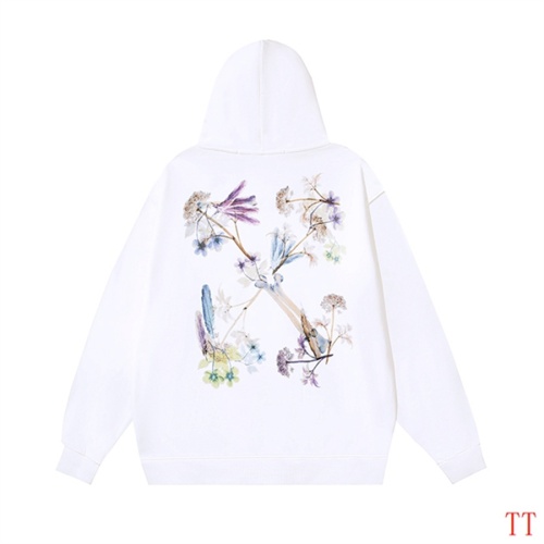 Off-White Hoodies Long Sleeved For Unisex #1248308 $52.00 USD, Wholesale Replica Off-White Hoodies