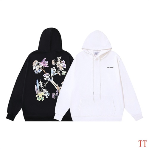 Replica Off-White Hoodies Long Sleeved For Unisex #1248308 $52.00 USD for Wholesale