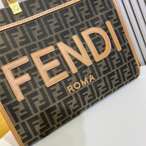 Replica Fendi AAA Quality Tote-Handbags For Women #1248310 $160.00 USD for Wholesale