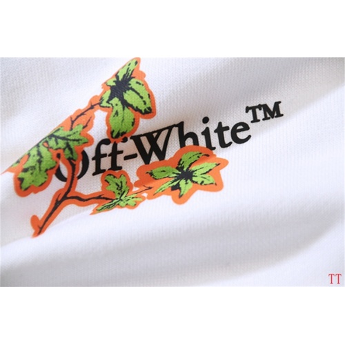 Replica Off-White Hoodies Long Sleeved For Unisex #1248316 $52.00 USD for Wholesale