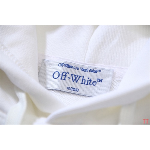 Replica Off-White Hoodies Long Sleeved For Unisex #1248316 $52.00 USD for Wholesale