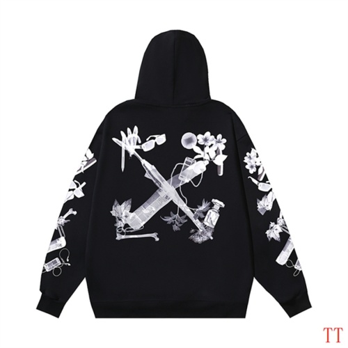 Off-White Hoodies Long Sleeved For Unisex #1248318 $52.00 USD, Wholesale Replica Off-White Hoodies