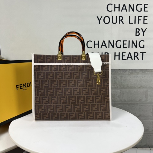 Replica Fendi AAA Quality Tote-Handbags For Women #1248322 $160.00 USD for Wholesale