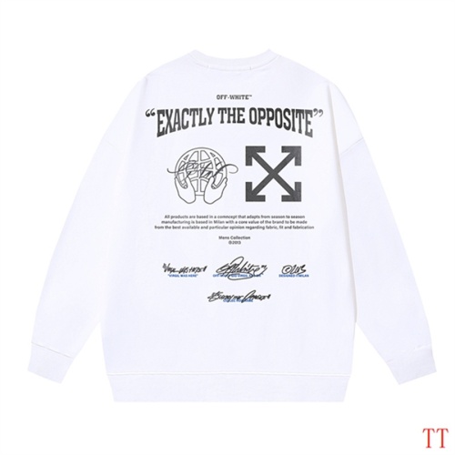 Off-White Hoodies Long Sleeved For Unisex #1248323 $45.00 USD, Wholesale Replica Off-White Hoodies