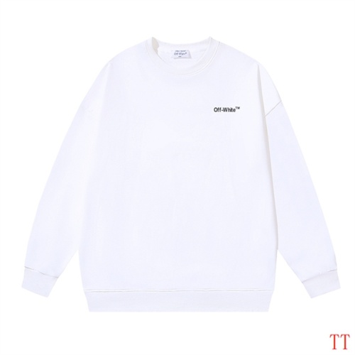 Replica Off-White Hoodies Long Sleeved For Unisex #1248325 $45.00 USD for Wholesale