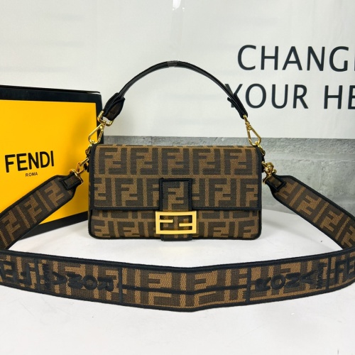 Fendi AAA Quality Messenger Bags For Women #1248339 $125.00 USD, Wholesale Replica Fendi AAA Messenger Bags