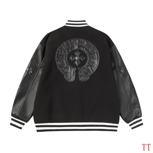 Replica Chrome Hearts Jackets Long Sleeved For Men #1248355 $85.00 USD for Wholesale