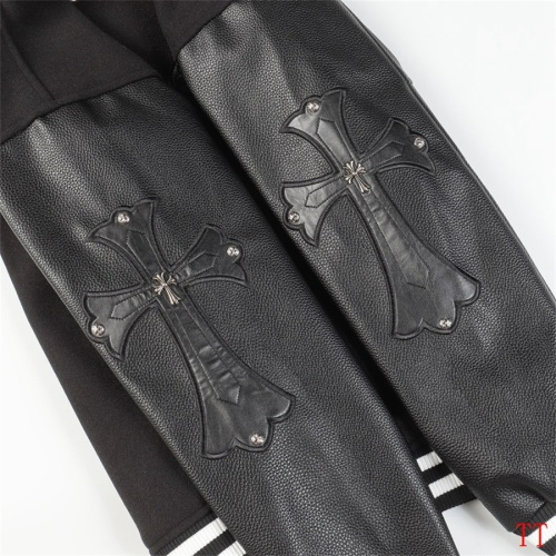 Replica Chrome Hearts Jackets Long Sleeved For Men #1248355 $85.00 USD for Wholesale