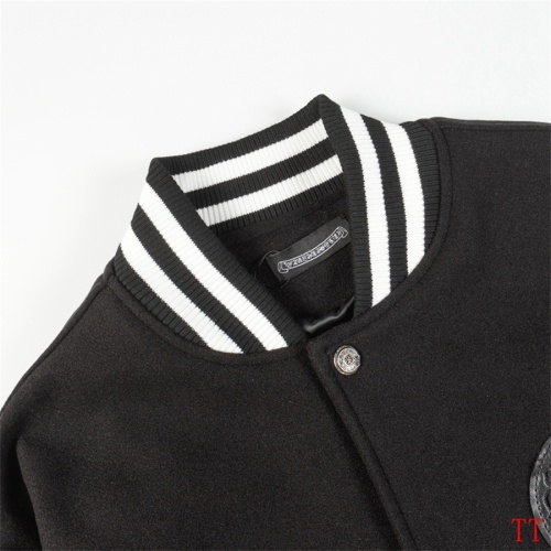 Replica Chrome Hearts Jackets Long Sleeved For Men #1248355 $85.00 USD for Wholesale