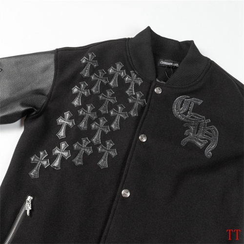 Replica Chrome Hearts Jackets Long Sleeved For Men #1248356 $85.00 USD for Wholesale