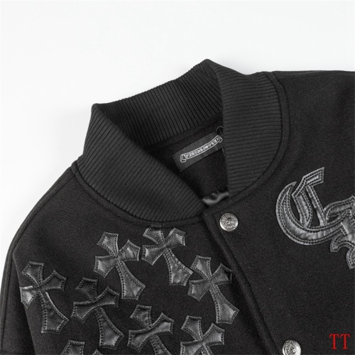 Replica Chrome Hearts Jackets Long Sleeved For Men #1248356 $85.00 USD for Wholesale