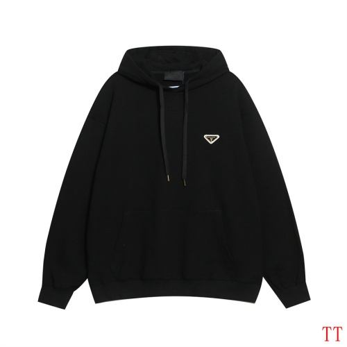 Prada Hoodies Long Sleeved For Unisex #1248501 $56.00 USD, Wholesale Replica Prada Hoodies