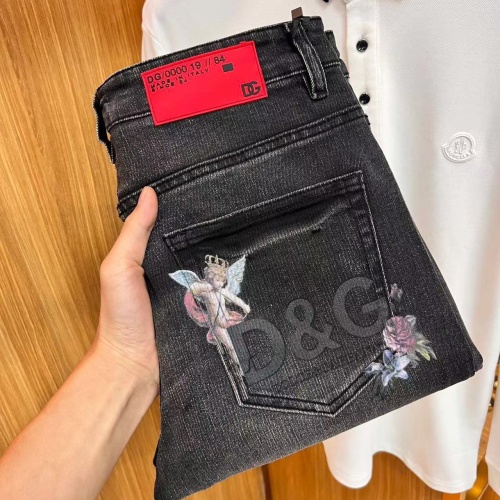 Dolce &amp; Gabbana D&amp;G Jeans For Men #1248506 $48.00 USD, Wholesale Replica Dolce &amp; Gabbana D&amp;G Jeans