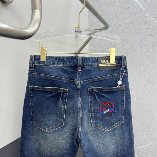 Replica Gucci Jeans For Men #1248521 $76.00 USD for Wholesale