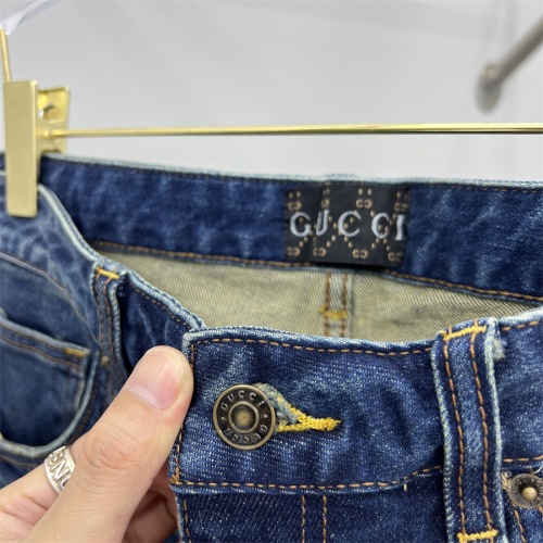 Replica Gucci Jeans For Men #1248521 $76.00 USD for Wholesale