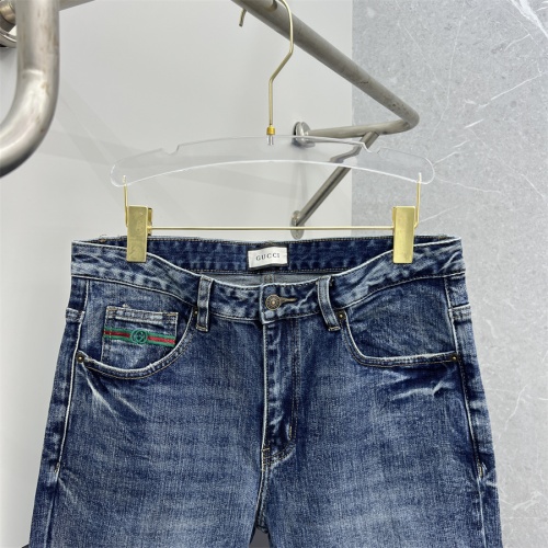 Replica Gucci Jeans For Men #1248525 $76.00 USD for Wholesale