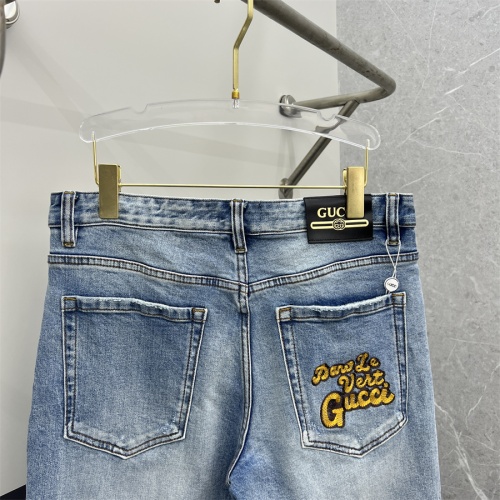 Replica Gucci Jeans For Men #1248526 $76.00 USD for Wholesale