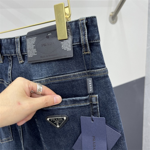 Replica Prada Jeans For Men #1248529 $64.00 USD for Wholesale