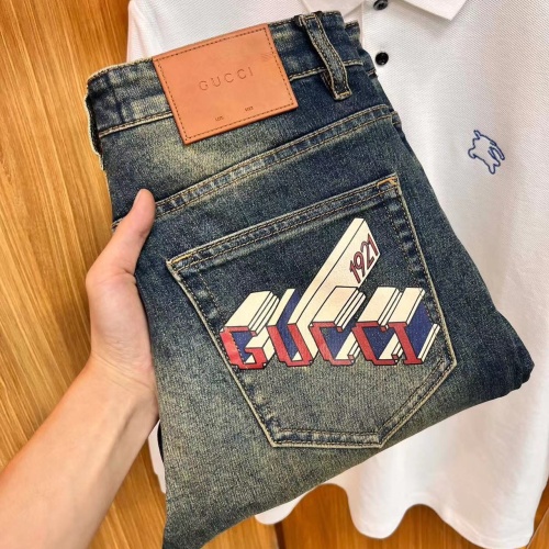 Gucci Jeans For Men #1248543 $48.00 USD, Wholesale Replica Gucci Jeans