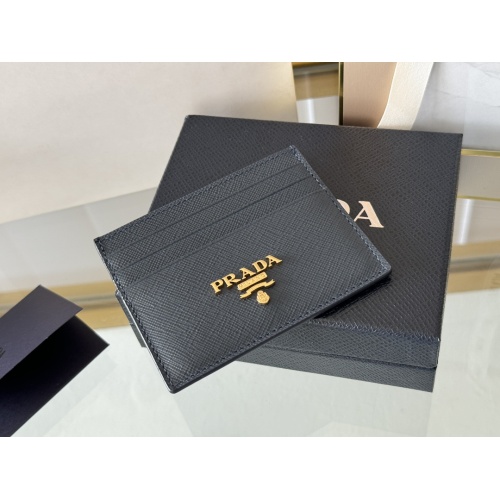 Replica Prada Card Case In Navy For Women #1248544 $52.00 USD for Wholesale