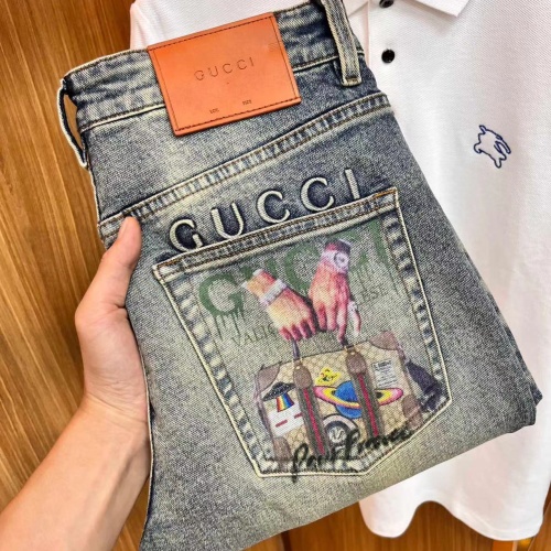 Gucci Jeans For Men #1248546 $48.00 USD, Wholesale Replica Gucci Jeans