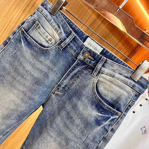 Replica Gucci Jeans For Men #1248547 $48.00 USD for Wholesale