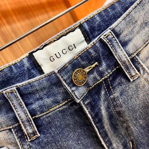 Replica Gucci Jeans For Men #1248547 $48.00 USD for Wholesale