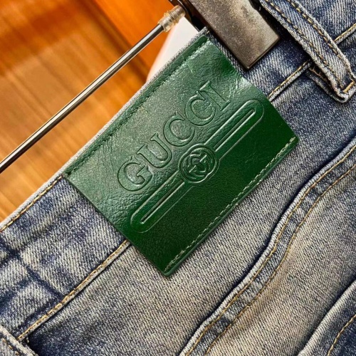 Replica Gucci Jeans For Men #1248547 $48.00 USD for Wholesale