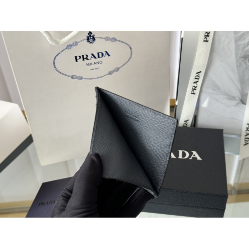 Replica Prada Card Case In Navy #1248551 $52.00 USD for Wholesale