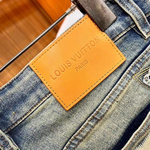 Replica Louis Vuitton LV Jeans For Men #1248552 $48.00 USD for Wholesale