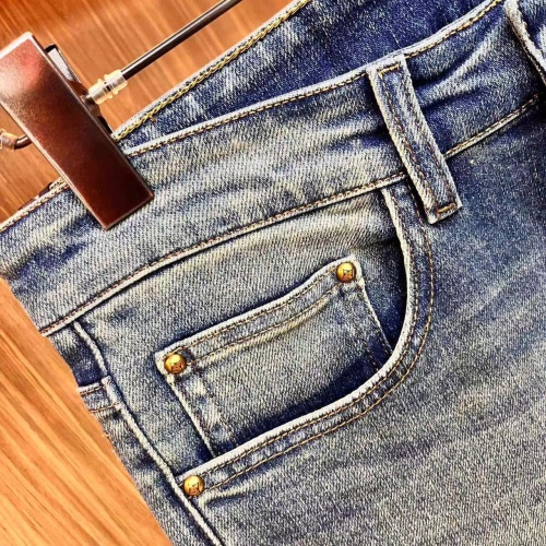 Replica Louis Vuitton LV Jeans For Men #1248552 $48.00 USD for Wholesale