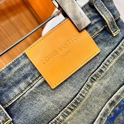 Replica Louis Vuitton LV Jeans For Men #1248556 $48.00 USD for Wholesale