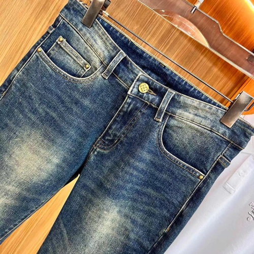 Replica Louis Vuitton LV Jeans For Men #1248562 $48.00 USD for Wholesale