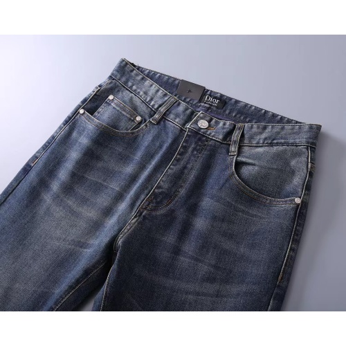 Replica Christian Dior Jeans For Men #1248588 $45.00 USD for Wholesale